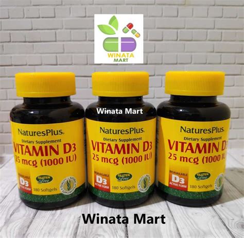 promo nature  vitamin   iu isi  kapsul original usa