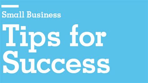 Expert Small Business Tips For Success 2023