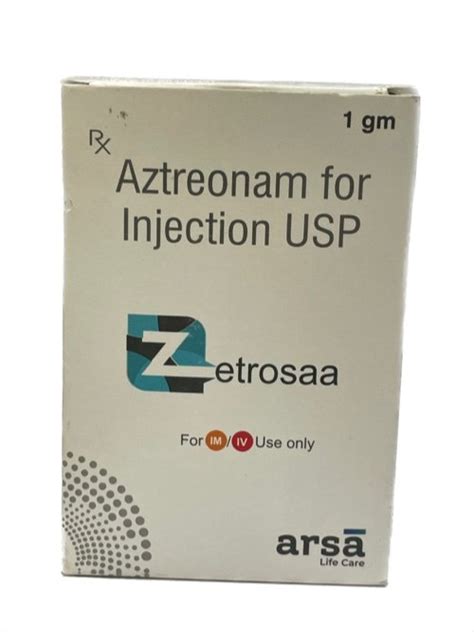 Aztreonam For Injection Usp Gm At Rs Vial In Hyderabad Id