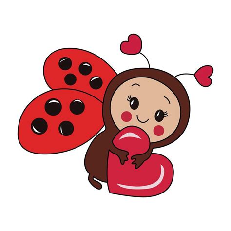 Illustration of Red Ladybug 46984587 Vector Art at Vecteezy