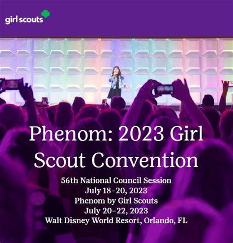 Save Your Spot For The 2023 Convention Girl Scout Governance