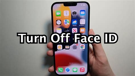 How To Turn Off Face ID Remove IPhone 13 YouTube