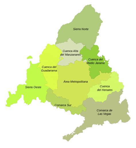 Mapa De Madrid Provincia Municipios Tur Stico Y Carreteras De