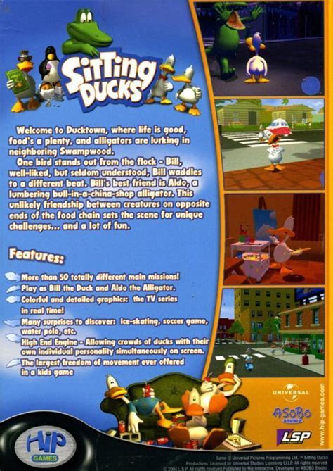 Sitting Ducks Box Shot For PlayStation 2 GameFAQs