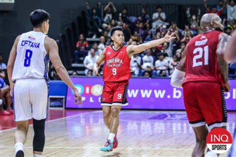 PBA Scottie Thompson Helps Ginebra Get Christmas Win Over TNT