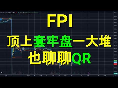 FPI FORMOSA PROSONIC 顶上套牢盘一大堆 也聊聊QR YT会员问股福利 早盘筹码峰技术分析 19052023