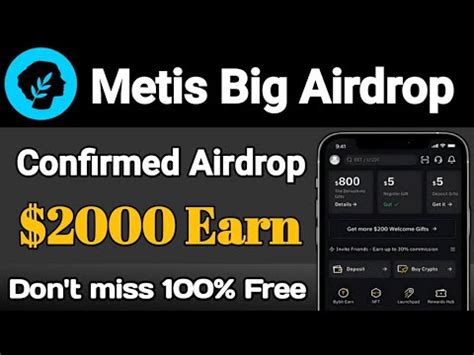 Metis Today New Crypto Airdrop Testnet Airdrop Free Earn Cryptocurrency