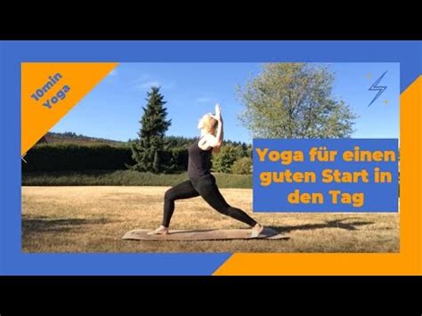 Yoga für einen guten Start in den Tag 10min Flexibilität Energie