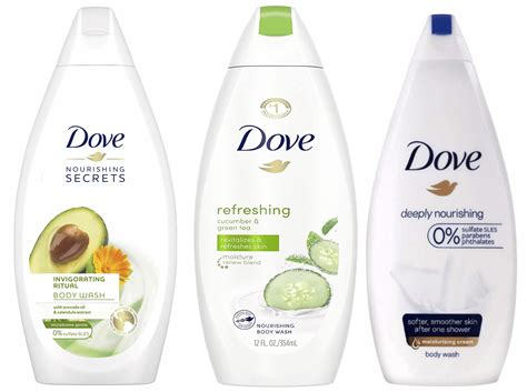 Dove Body Wash Shower Gel 169 Oz Flavornourishing Set Sizepack Of 3