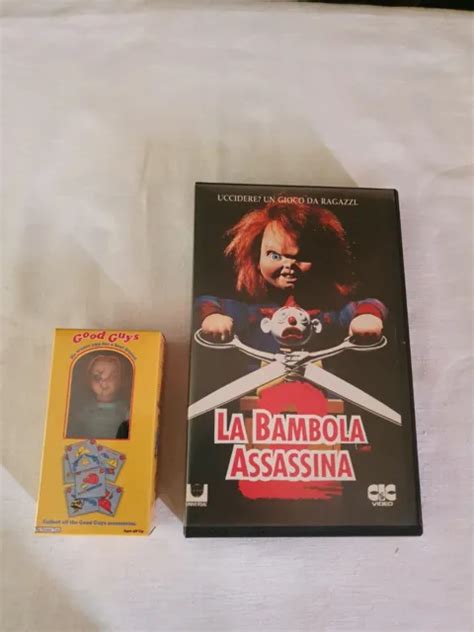 LA BAMBOLA ASSASSINA 2 HORROR VHS VIDEOCASSETTA Action Figure EUR