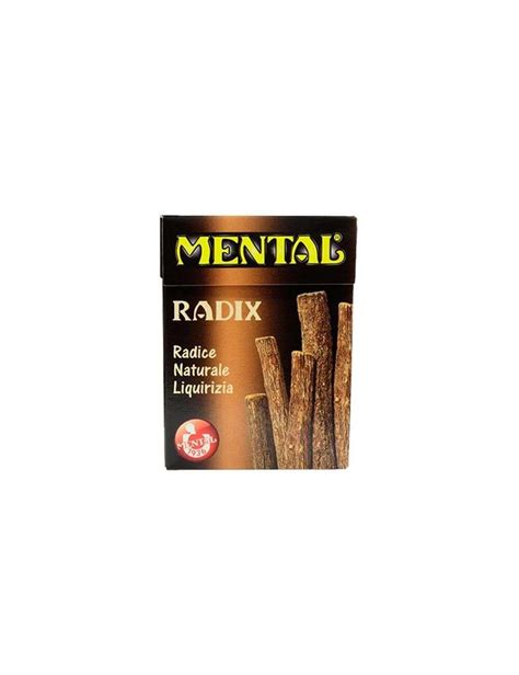 Mental Radix Natural Liquorice Root 16 Pieces X 25 G Fassi