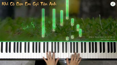 Khi Cô Đơn Em Gọi Tên Anh 心の友 Kokoro no Tomo Piano solo