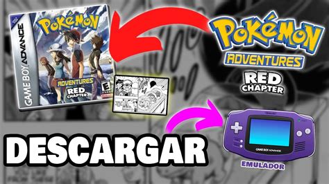 POKEMON RED CHAPTER COMPLETO para GBA Y ANDROID en ESPAÑOL BASADO en