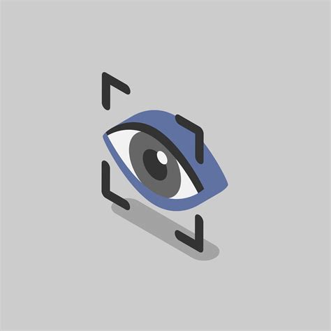 Illustration of eye recognition scanning - Download Free Vectors ...