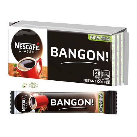 Nescafe Classic Black Coffee Stick By Sachet 1 9g Packs 48 Sachets