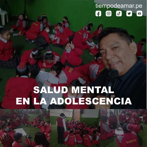 Salud Mental En La Adolescencia Tiempo De Amar Psicoterapia