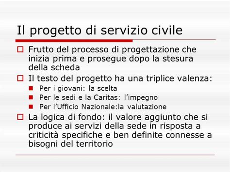 Progettazione Servizio Civile Novembre Il Progetto Di Servizio