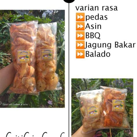 Jual Keripik Singkong Daun Jeruk Purut Ukkecil Shopee Indonesia