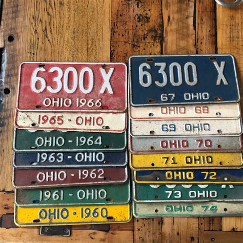 Yellow License Plates In Ohio At Robert Ortega Blog