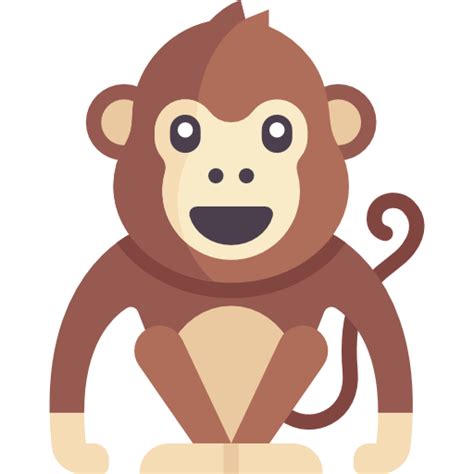 Monkey Special Flat Icon