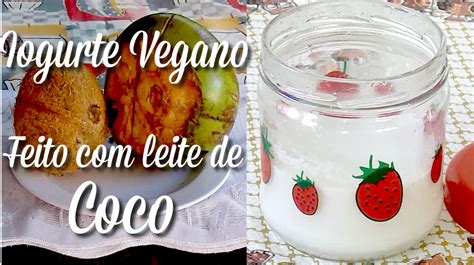 Iogurte De Coco Vegan