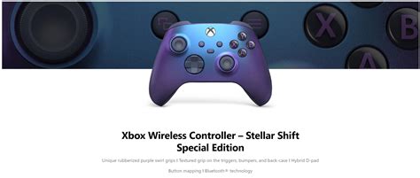 Microsoft Xbox Wireless Controller Stellar Shift Edition