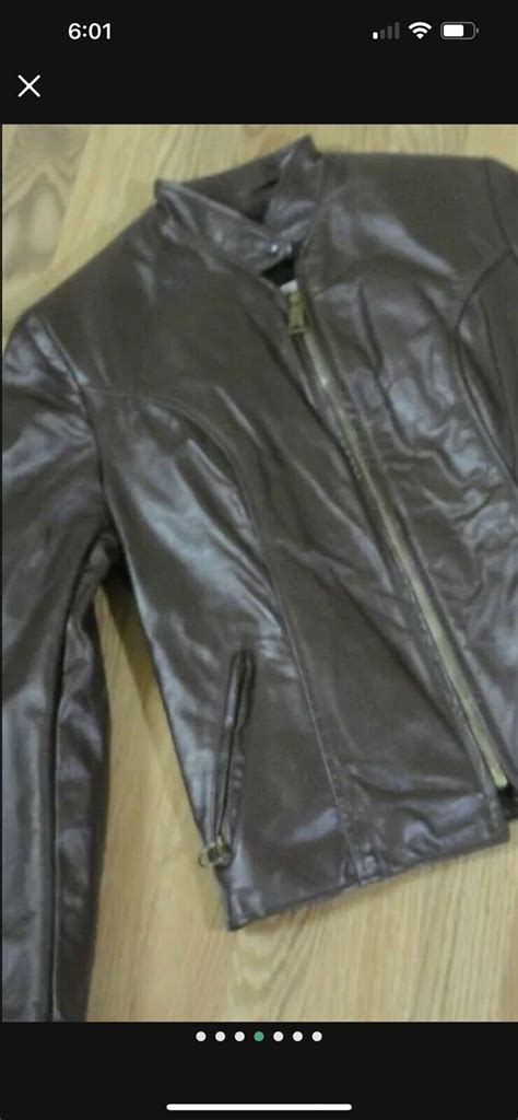 Brooks Cafe Racer Brown Leather Motorcycle Jacket Coa Gem