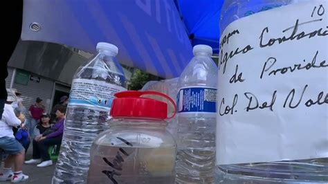 Agua Contaminada Problema Del Agua Contaminada En Benito Juárez Sigue