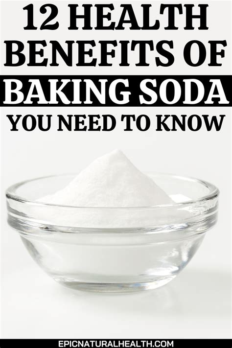 12 Health Benefits Of Baking Soda You Need To Know Epic Natural Health