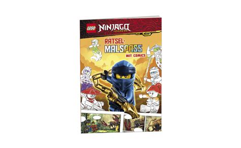 LEGO NINJAGO Rätselmalspaß mit Comics Ameet Verlag