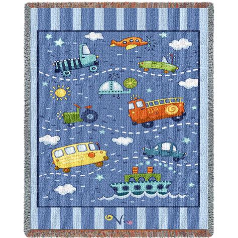 Transportation Toys Small Blanket