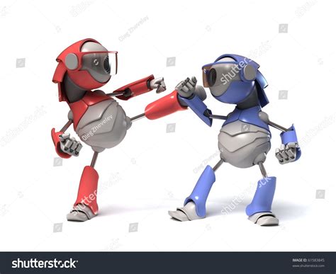 Fighting Robots Stock Photo 61583845 : Shutterstock