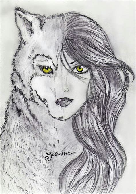 Anime Wolf Drawings At Explore Collection Of Anime