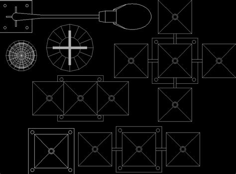 Luminarias Para Alumbrado Publico En Autocad Librer A Cad