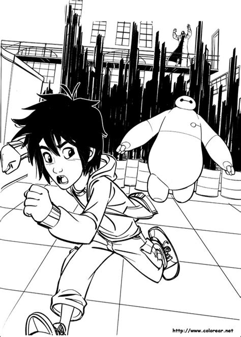 💠 Dibujos Para Colorear Big Hero 6 Dibujosparacoloreareu