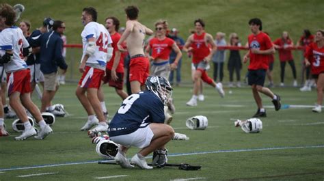 Boys Lacrosse Fairport Wins Class A Championship Over Pittsford 6 5 In