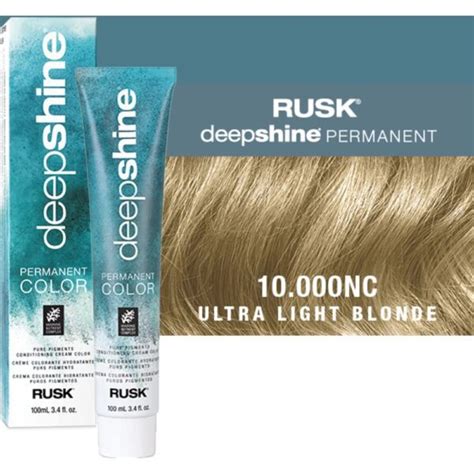 Rusk Deepshine 10 000NC Ultra Light Blonde Permanent Hair Dye