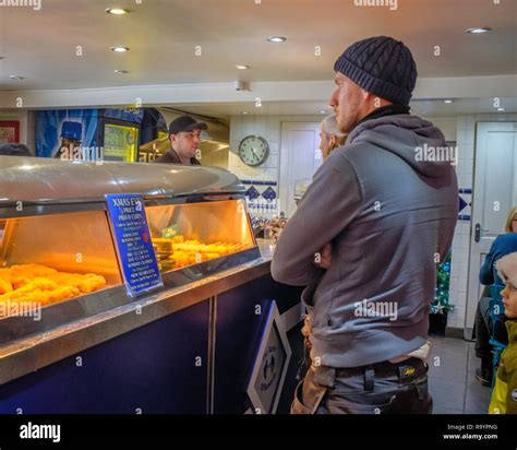 Fish And Chip Counter Hi Res Stock Photography And Images Alamy