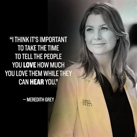 Meredith Grey Quotes About Love - Hollie Cairistiona