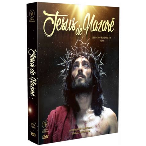 Dvd Jesus De Nazaré A Minissérie Completa 3 Dvds Embalagem