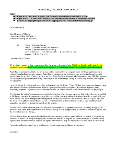 Free Sample Rejection Letter Templates In Pdf Ms Word Pages