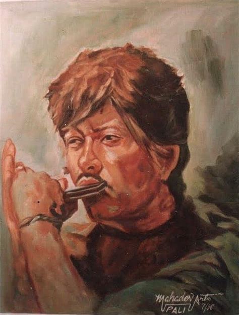 Raj Kumar Indian Actor Painting by Kalla Ln | Fine Art America