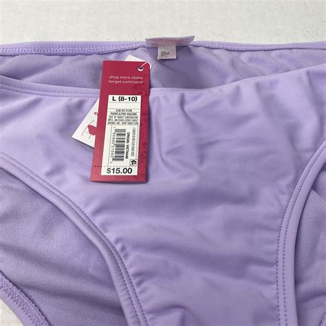 Juniors Cheeky Bikini Bottom Xhilaration Lavender Xl For Sale Online