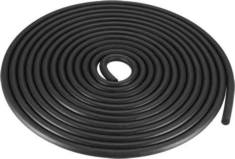 Uxcell Foam Rubber Seal Weather Strip 7mm Diameter 5 Meters Long Black Amazon Ca Tools And Home