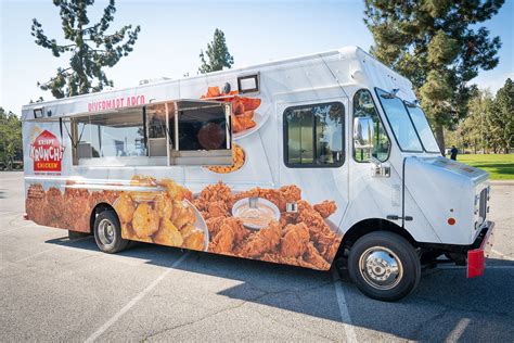 Krispy Krunchy Chicken Food Truck Design by Legion Food Trucks