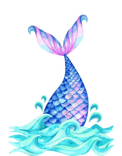 Mermaid Tail Svg Mermaid Svg Mermaid Clipart Mermaid Mermaid Printable Tail Mermaid Tail