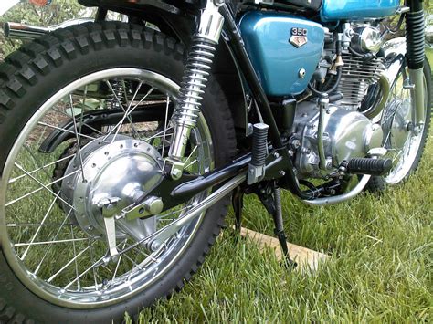 Restored Honda Cl350 1971 Photographs At Classic Bikes Restored