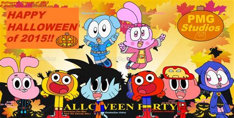 Halloween Friends Of 2015 Halloween Cartoon Crossovers The Amazing