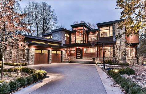 Stunning Modern Home For Sale In Oakville Ontario Oakville