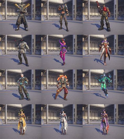 Overwatch Cavalry On Twitter Here Are ALL New Skins In The